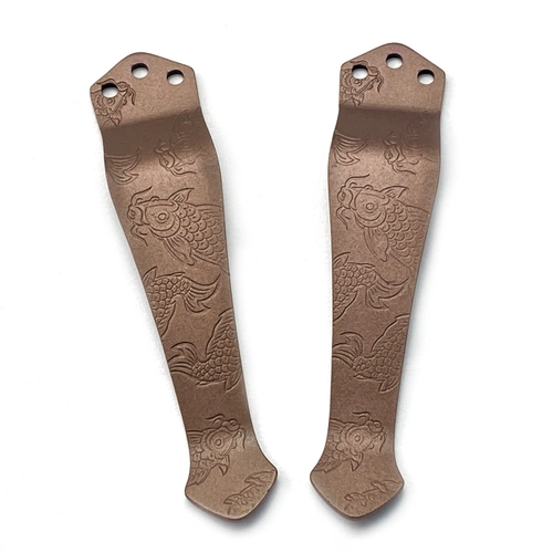 AIMSON KOI BACK CLAMPS TITANIUGE сплав с сплавным кронштейном бабочка ZT Back Clamps Titanium сплав с сплав