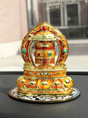 Трансмиссия транспортного средства солнечный вагоновый орнамент сплав сплав с сплавным цветом тибетской высокой переходной труб