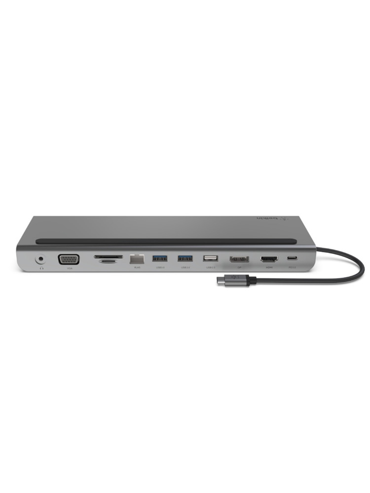 Belkin колокол Золото TypeC расширять док расширять HDMI адаптер Порт USB сетевая карта VGA/DP Thunderbolt 3 подходит для яблоко MacBookPro ноутбук Macmini компьютер , в свою очередь, конвертер