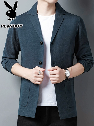 Playboy, мужской цветной костюм, осенний кардиган для отдыха