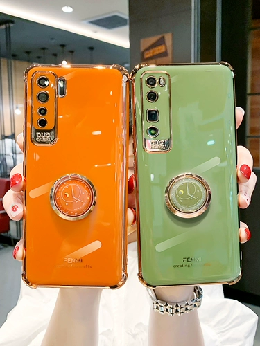 Huawei, креативный чехол для телефона, часы, кольцо, трубка, камера видеонаблюдения pro, защитный силиконовый высококлассный объектив, защита при падении, 5G, популярно в интернете