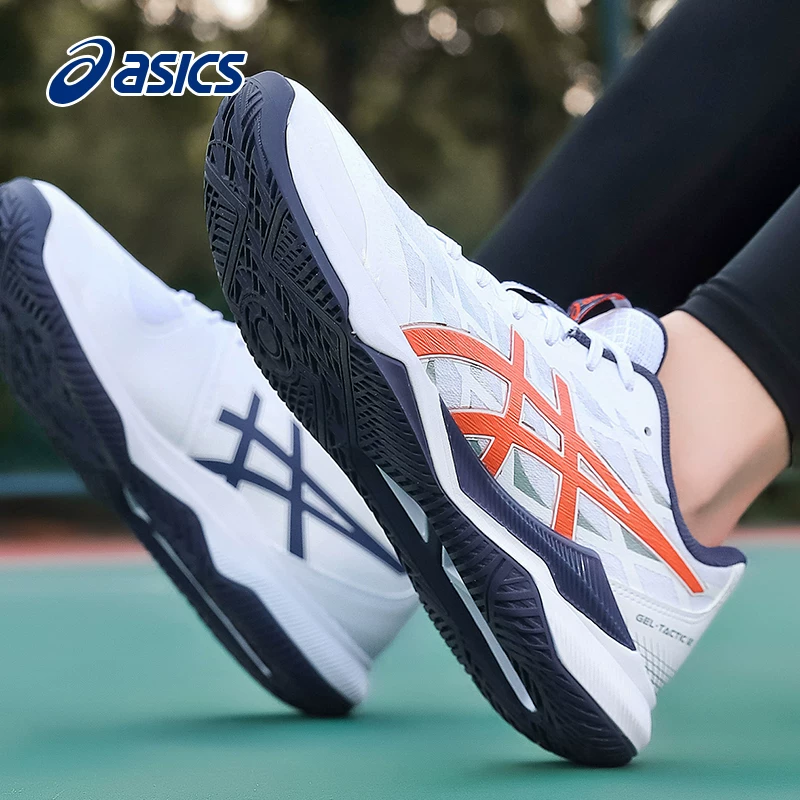 ASICS волейбольные кроссовки для мужчин и женщин, дышащие, осенняя тактическая модель 12 широкая колодка, профессиональные тренировочные кроссовки мужские