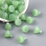 5 стручков лотоса с горизонтальными отверстиями диаметром 12 мм, глазурованные семена лотоса, материалы для изготовления старинного головного убора-заколки своими руками, ремесленная мастерская Сяоцинь по соседству