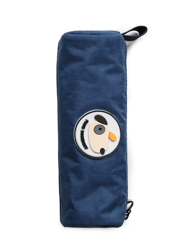 三色补丁 Вместительный и большой брендовый пенал, канцтовары для школьников, Южная Корея, ткань оксфорд, подходит для студента