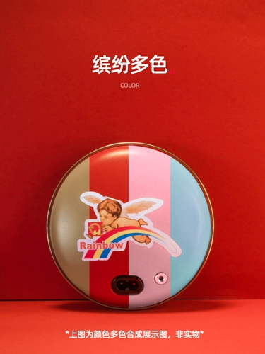 Радужная безопасная взрывобезопасная грелка для рук