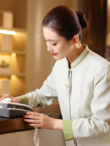 衣研堂 Летний комнатный комплект для работы для отеля, короткий рукав, большой размер