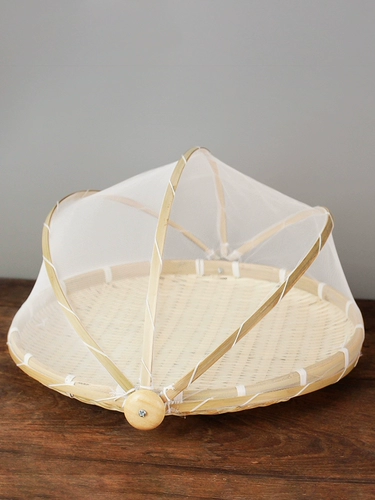 Daniel Net Insecticor Bamboo Plisp Basket, Dustpan Food, Dry Borpet Dry Goods Corpet с сетевым бамбуковым заголовком фермеры