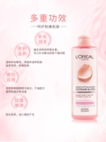 L'Oreal, увлажняющий тонер с розой в составе с жасмином, успокаивающий лосьон, 400 мл