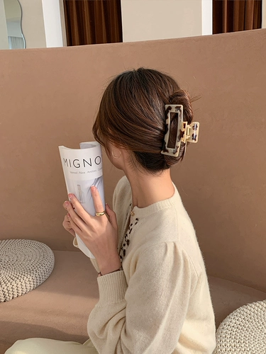 Универсальная большая заколка-крабик, шпильки для волос, заколка для волос, аксессуар для волос