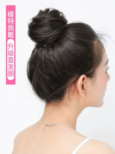 Милый парик, заколка для волос изготовленная из настоящих волос, аксессуар для волос, придает объем