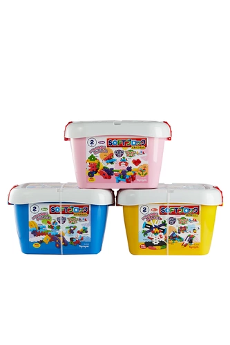 Игрушка, элитный пластиковый конструктор из мягкой резины