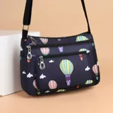 Сумка через плечо, небольшая сумка, корейский универсальный шоппер, спортивная сумка на одно плечо для путешествий, в корейском стиле, ткань оксфорд