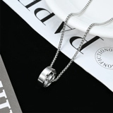 Невыцветающее кольцо из титановой стали для мужчин и женщин, модное и крутое персонализированное кольцо в стиле Харадзюку, глянцевое кольцо-подвеска