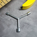 Фланец гитары нейтральный трехголовочный шестигранный ключ головка аудио гнездо шестерни винт сменный инструмент