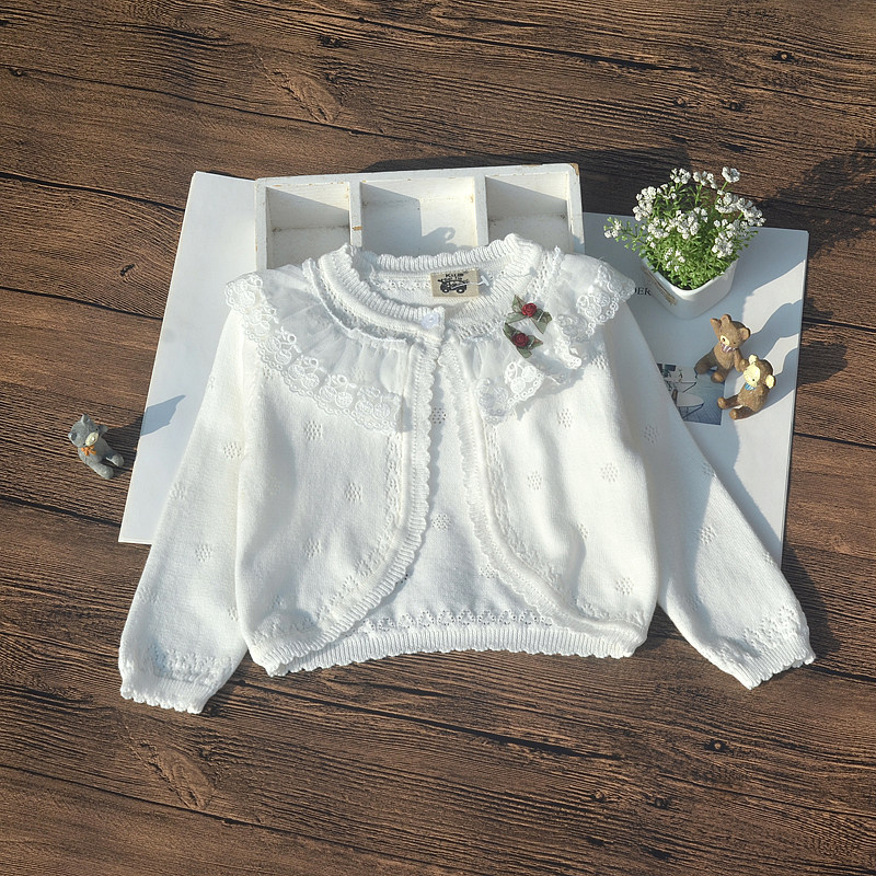 Лонгслив, накидка, хлопковый кардиган для девочек, 2 лет