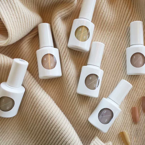 Японский прозрачный нюдовый лак для ногтей, 10 мл