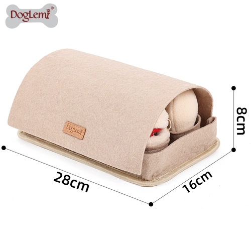 Doglemi креативная коробка для салфеток для нюхания спрятанных пищевых продуктов, коробка для обучения и дрессировки корма для собак, игрушки для игр с кормом для собак