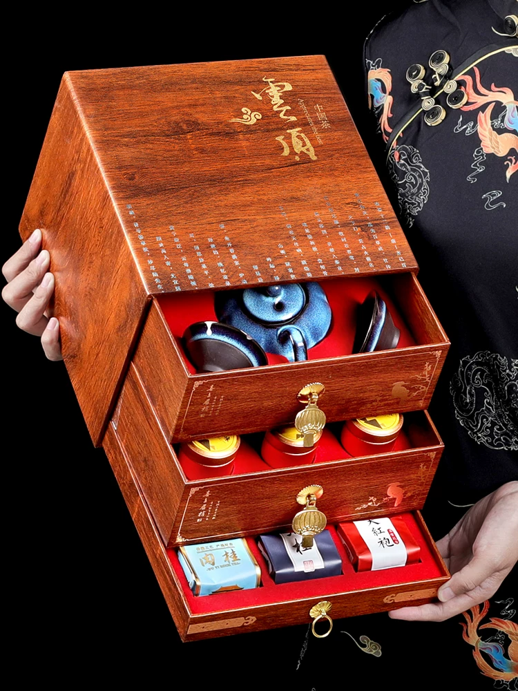 Красный чай Jin Jun Mei, чай Yin Jun Mei, ароматная подарочная коробка в подарочной коробке, подарок на день рождения, индивидуальная сборка