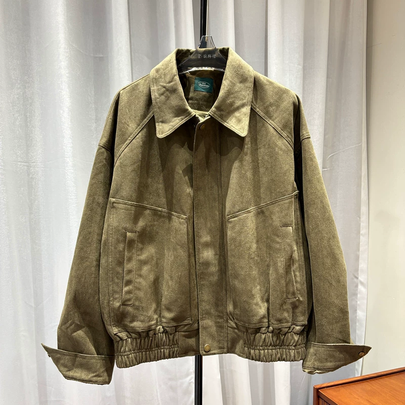 Осенняя длинная манишка? но Velvet jacket for leisure