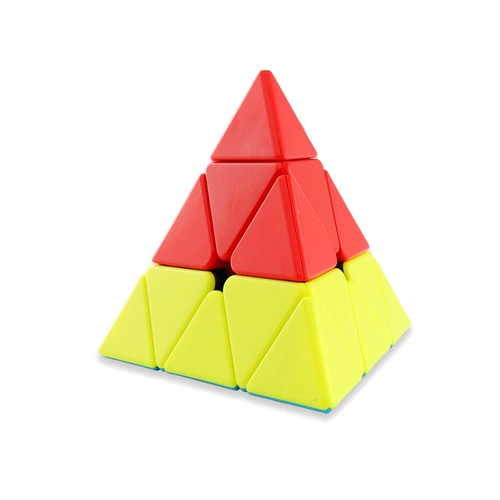 Кубик Рубика для детского сада, пирамида для раннего возраста, игрушка, три цвета, раннее развитие