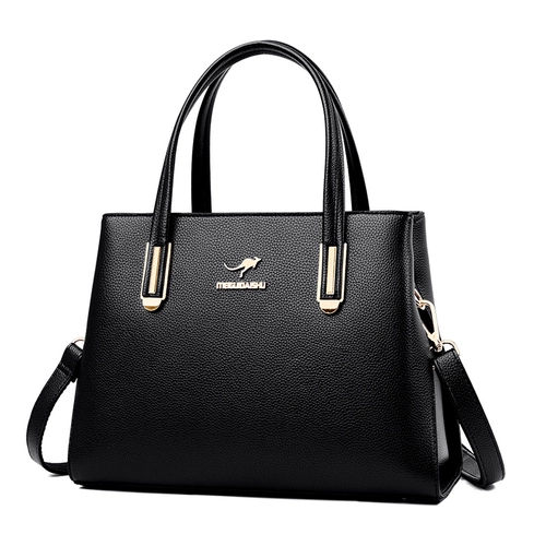 袋鼠 Универсальная сумка через плечо, сумка на одно плечо для матери, из натуральной кожи