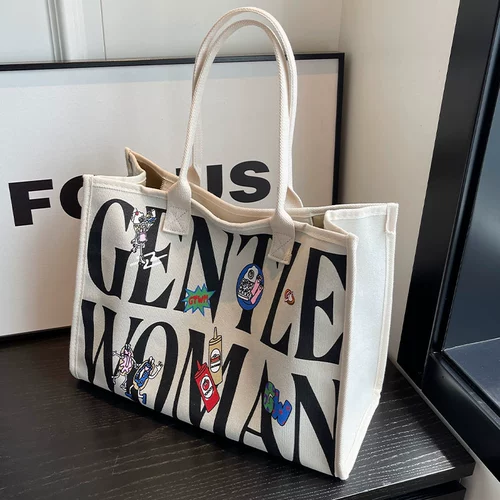 Вместительная и большая сумка через плечо, барсетка для матери и ребенка, льняная сумка