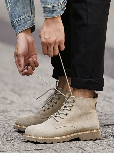 Semir Martens, Tide, демисезонная зимняя модная обувь, трендовые кожаные ботинки для отдыха, утепленные сапоги