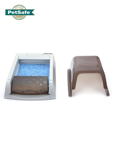 Petsafe Bei Shi'an Электрический кошачий песчаный горшок полностью автоматически лопать и закрытая туалетная кошка кошачья кошка.