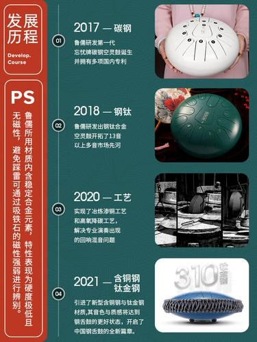 Lurukong Ling Drum Brand Официальный флагманский магазин новички забыли пустой Seko Professional Musical Instrain