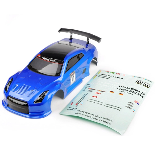 Гоночный автомобиль, дрифт-кар, неограниченный корпус автомобиля, модель автомобиля, масштаб 1:10