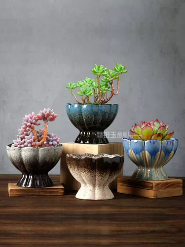 Цветочный горшок, дышащая керамическая сумка