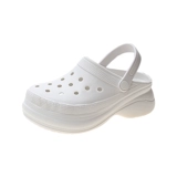 Нескользящие модные высокие сандалии на платформе, летние тапочки, пляжная обувь