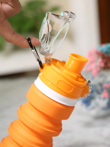 Складной чайник силиконовый портативный экспансионный чашка мужская спортивная спортивная продовольственная шкаф