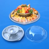 Японская миска для суши, одноразовая коробка для суши, упаковочная коробка для риса, коробка для завтрака с лососем, круглая коробка для завтрака на вынос, реклама