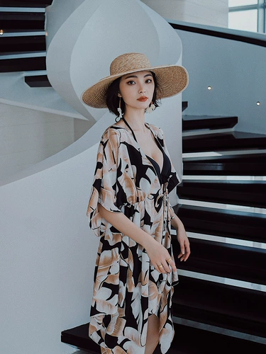 Купальник, раздельный сексуальный брендовый комплект для плавания, коллекция 2021, 3 предмета, по фигуре, защита от солнца