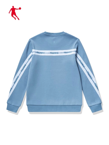 乔丹 Спортивная осенняя толстовка, трендовая куртка для отдыха, 2020, круглый воротник