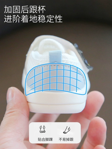 Детская летняя обувь для раннего возраста, детские дышащие сандалии для мальчиков, мягкая подошва, 3 лет