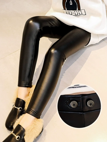 Полиуретановые утепленные демисезонные штаны, детские удерживающие тепло леггинсы, коллекция 2021, подходит для подростков, в западном стиле