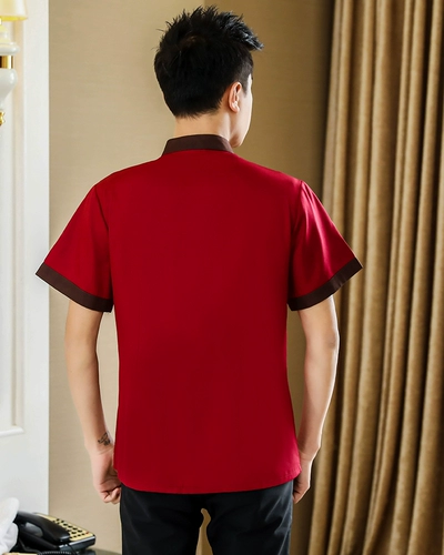 Летняя комнатная дышащая униформа для работы, короткий рукав