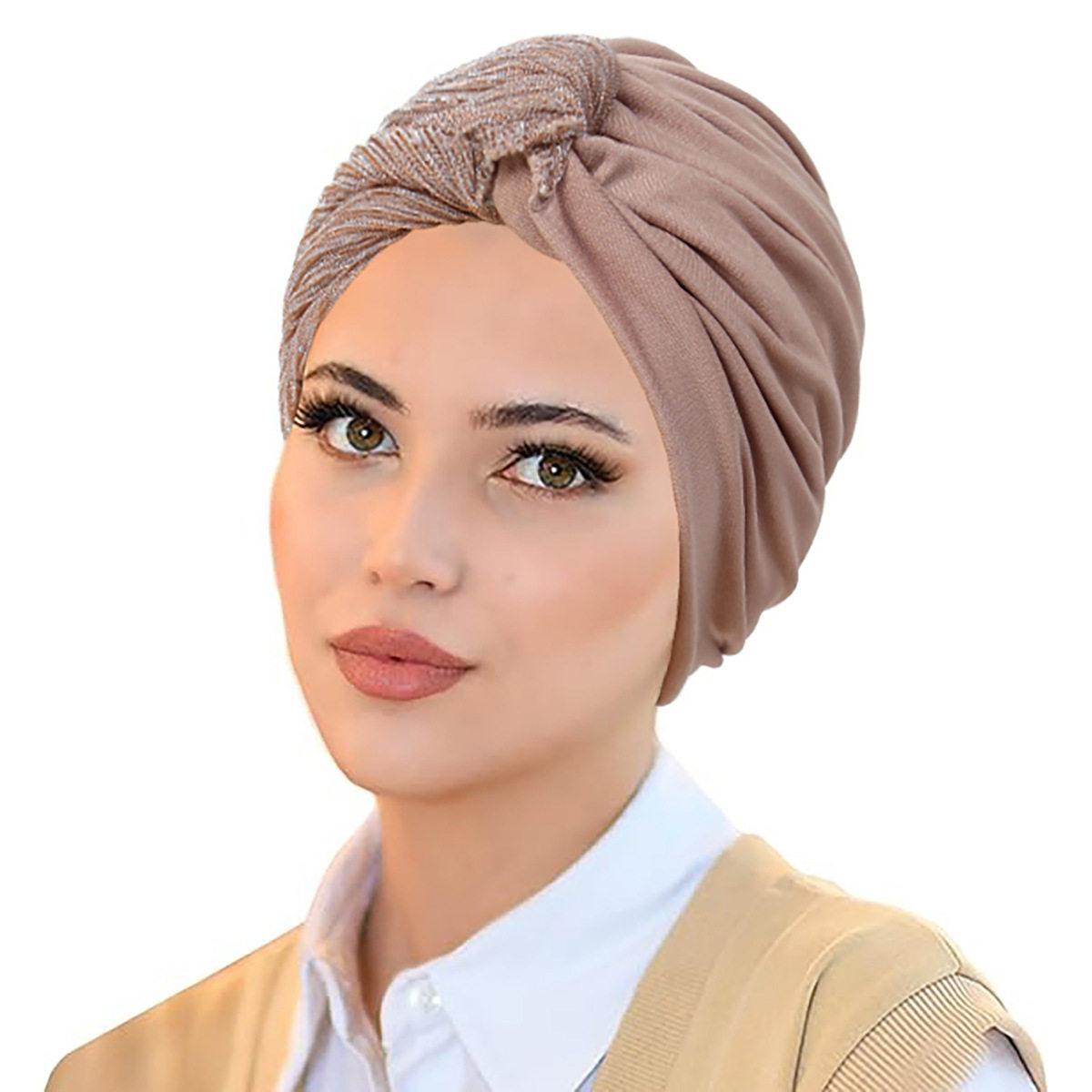 Turban cap hat поддержка шарф кепка многоцветный рукав голову шапку магический свет Шелк shally чалма кепка