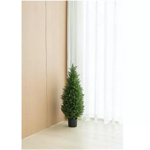 Имитация сосен и кипарисов, рождественские елки, сосновые иголки, искусственные деревья, зеленые растения, уличные витрины, украшения для гостиной и ландшафтные украшения.