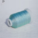 Хамелеон, 3 пряди, большой рулон, фантазийная блестящая золотая нить, Золотая и серебряная катушка, ожерелье из веревки ручной работы, вышивка из проволоки с узлом