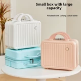 Портативная вместительная и большая косметическая косметичка, чемодан для путешествий, ящик для хранения, 14 дюймов