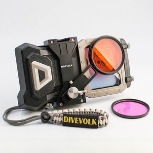 DIVEVOLK Seatouch 4 Max+ дайвинг предотвращение мобильных телефонов Водяной раковина монтаж Водяная камера стоять приспособление фильтр