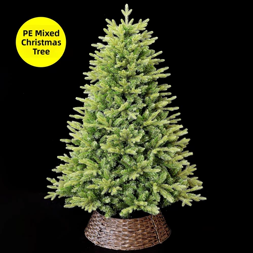 Новинка 2025 года, рождественская елка для дома, корейская большая имитация рождественских украшений, детские украшения для голой елки