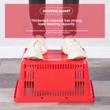 Вместительная и большая пластиковая небольшая сумка, синий круглосуточный магазин, увеличенная толщина