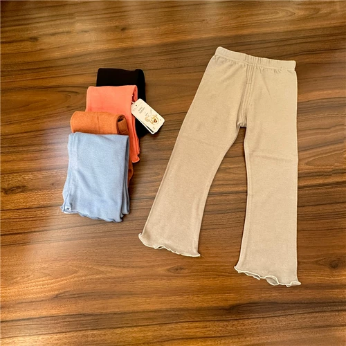 № 1, мягкие немецкие бархатные теплые леггинсы для девочек, коллекция кружевного стиля, размеры 90–160