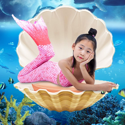 Детский наряд маленькой принцессы, купальник, крой «рыбий хвост»