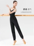 Штаны, спортивная одежда, танцующая черная одежда для гимнастики, свободный крой