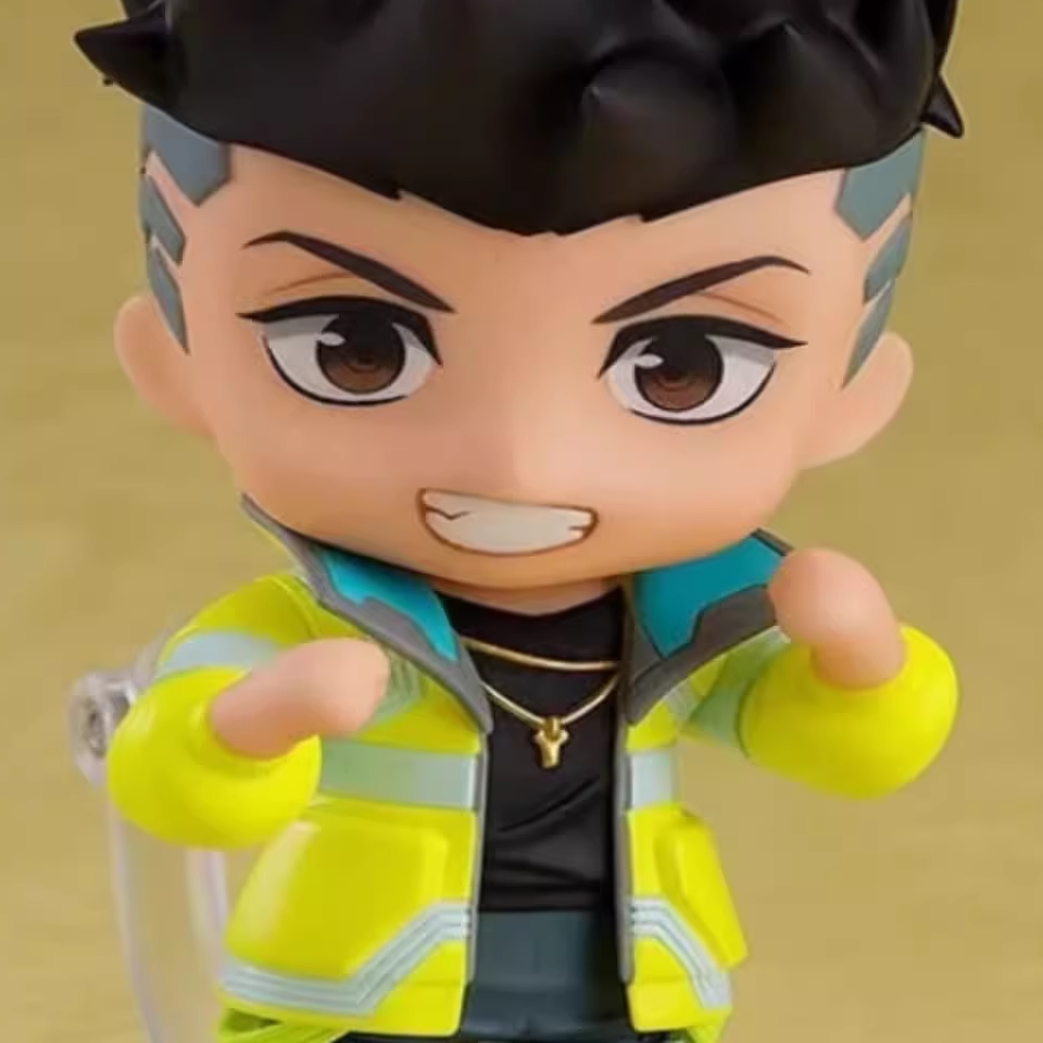 Spot Nendoroid Cyber Wave Punk Edge Runner David 213 #Q version removable doll hand model